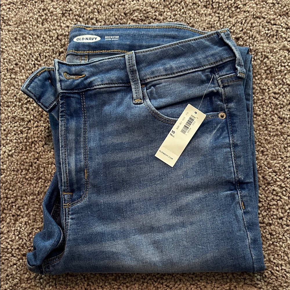 Old Navy Women's Classic Blue Skinny Jeans